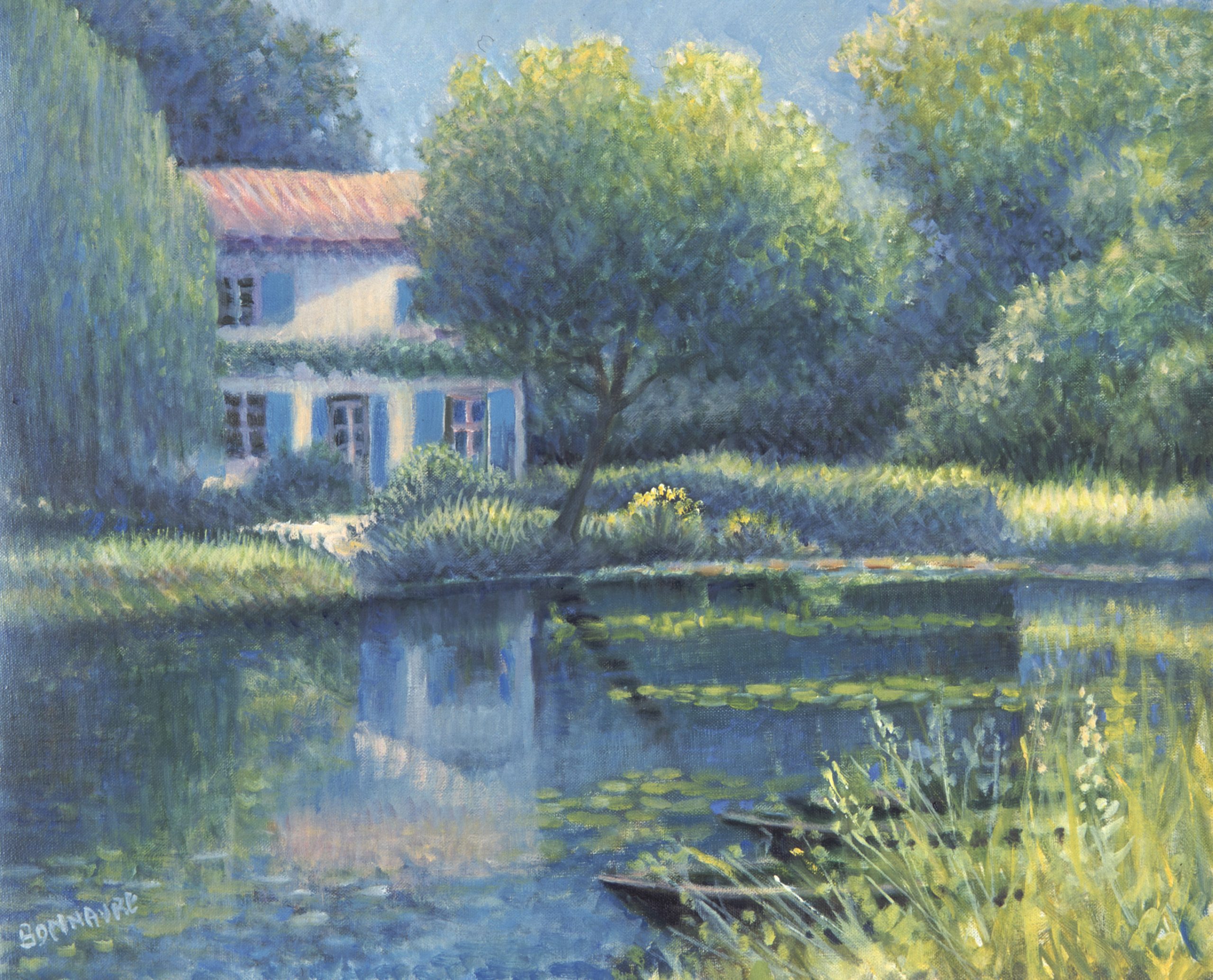 アラン・ボノール「光の礼讃」 | 江夏画廊 | 麻布・六本木の絵画展覧